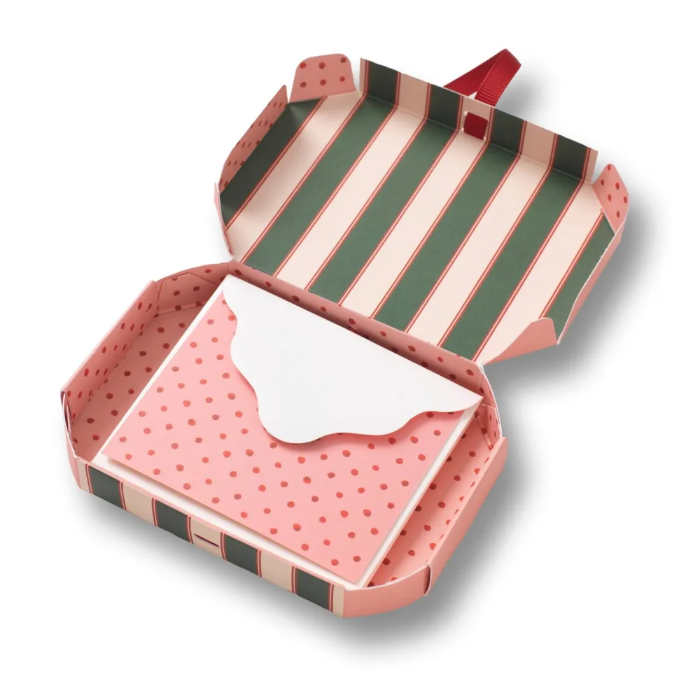 Hot Papier Merry Notes Mini Christmas Notecard Set