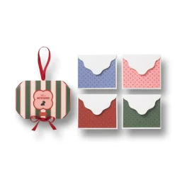 Hot Papier Merry Notes Mini Christmas Notecard Set