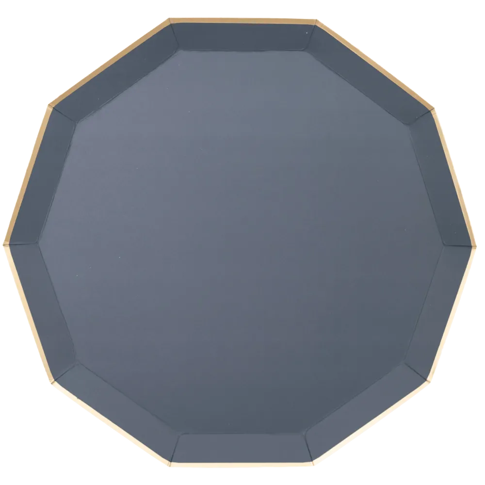 Discount Bonjour Fete Midnight Blue Signature Large Plates