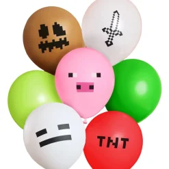 Online xo, Fetti Minecraft Balloon Set