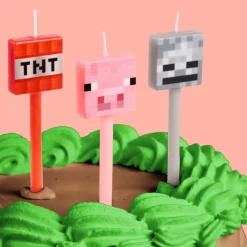 Sale xo, Fetti Minecraft Birthday Candles
