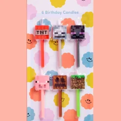 Sale xo, Fetti Minecraft Birthday Candles