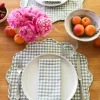 Discount Heather Taylor Home Mini Gingham Sage Napkins