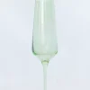 Online Estelle Colored Glass Mint Green Champagne Flute Set