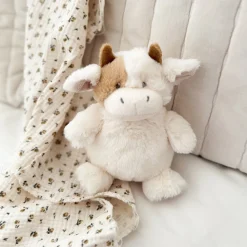 Online MON AMI Mocha Petite Cow Stuffed Animal by