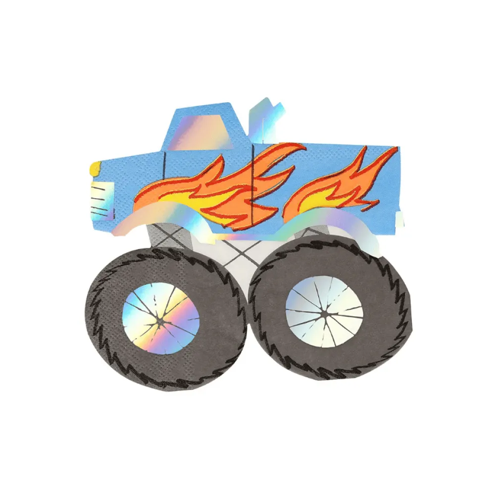 Sale Meri Meri Monster Truck Napkins