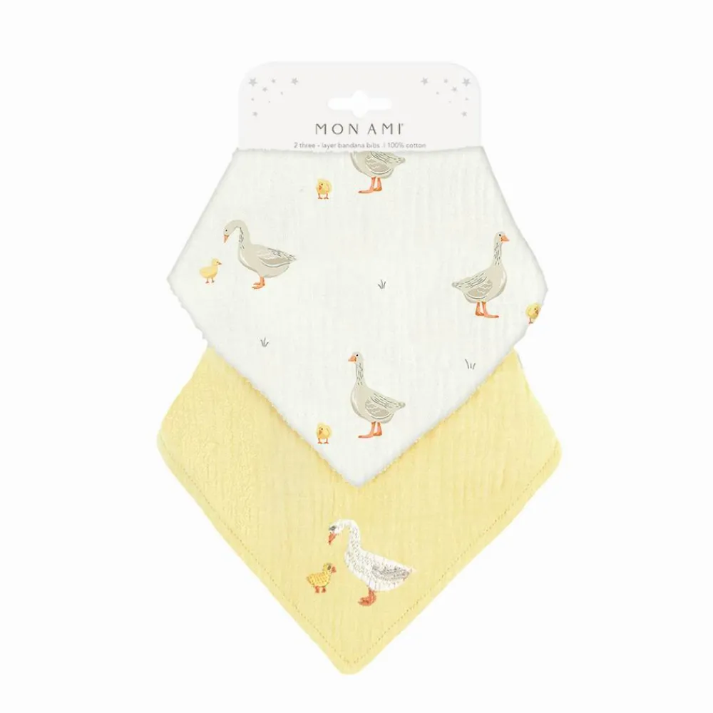 Mon Ami Mother Goose Bib Set by