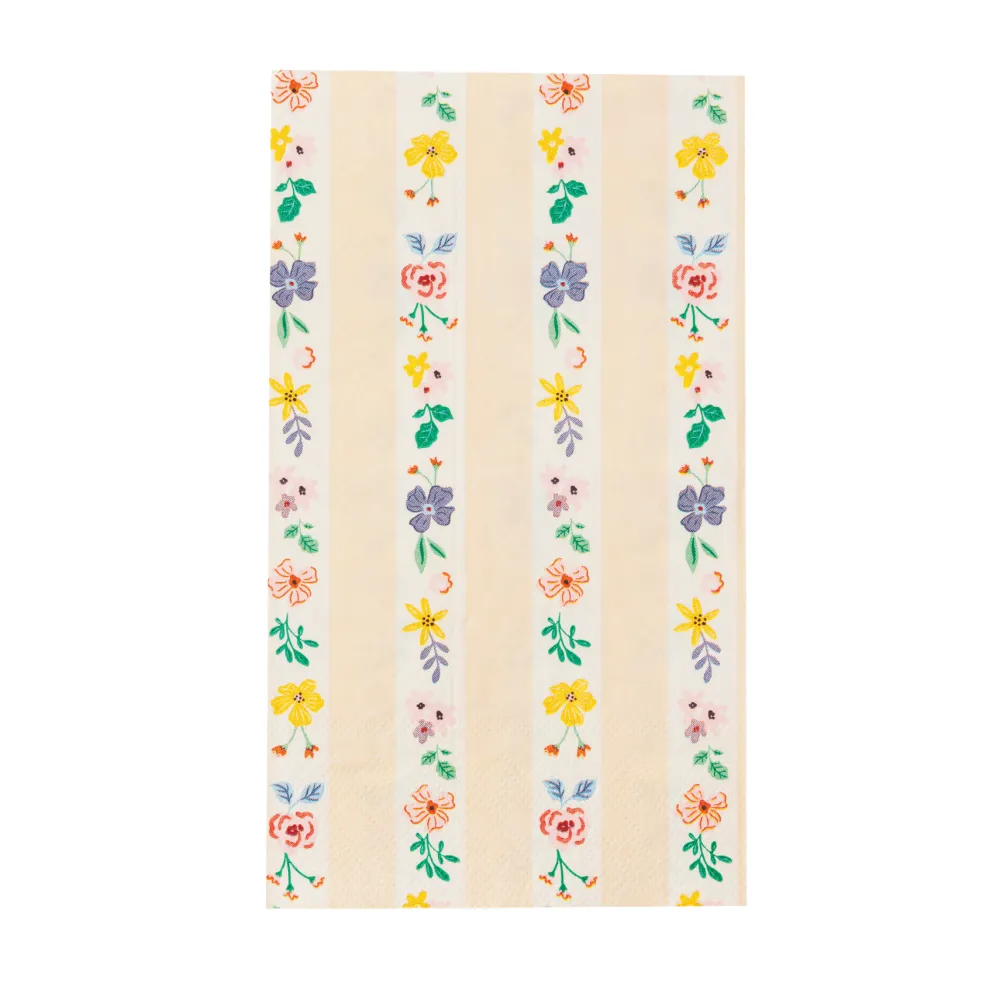 Discount Bonjour Fete Multicolor Elegant Floral Guest Towels