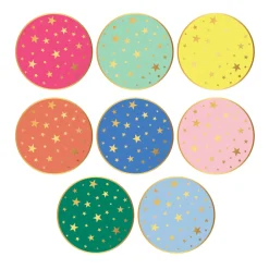 Hot Bonjour Fete Multicolor Star Small Plates