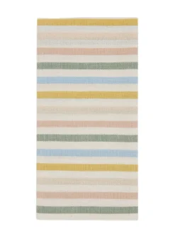 Outlet Heather Taylor Home Multi Stripe Spring Pastel Napkins