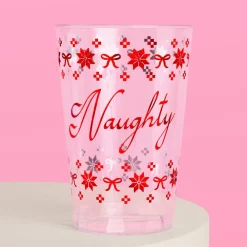 Outlet xo, Fetti Naughty & Nice Plastic Christmas Cups