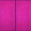 Hot xo, Fetti Neon Pink Fringe Curtain Backdrop