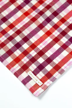 Sale Archive New York Noel Plaid Dinner Napkin Set