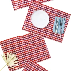 Discount Archive New York Noel Plaid Placemat Set