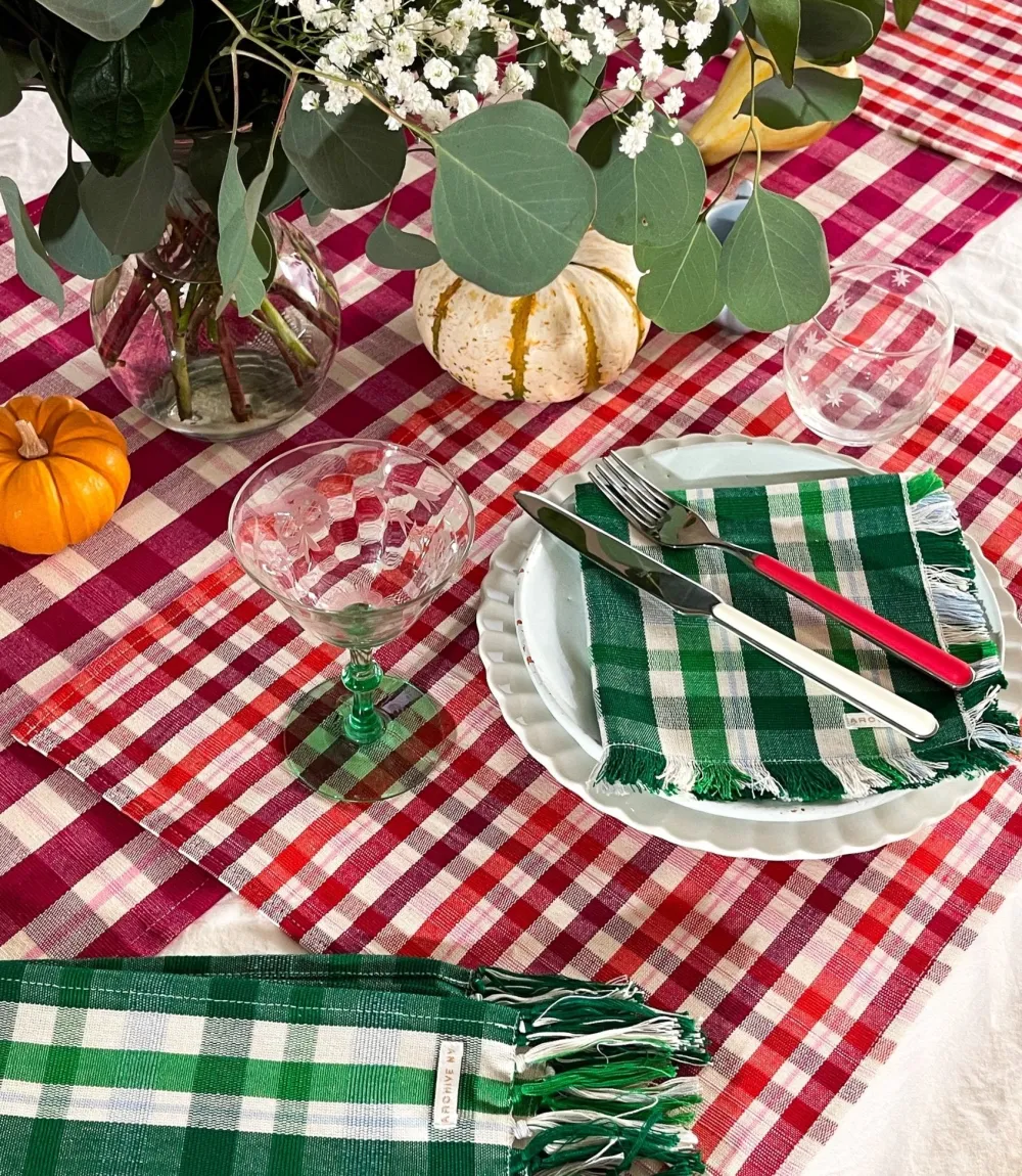 Discount Archive New York Noel Plaid Placemat Set