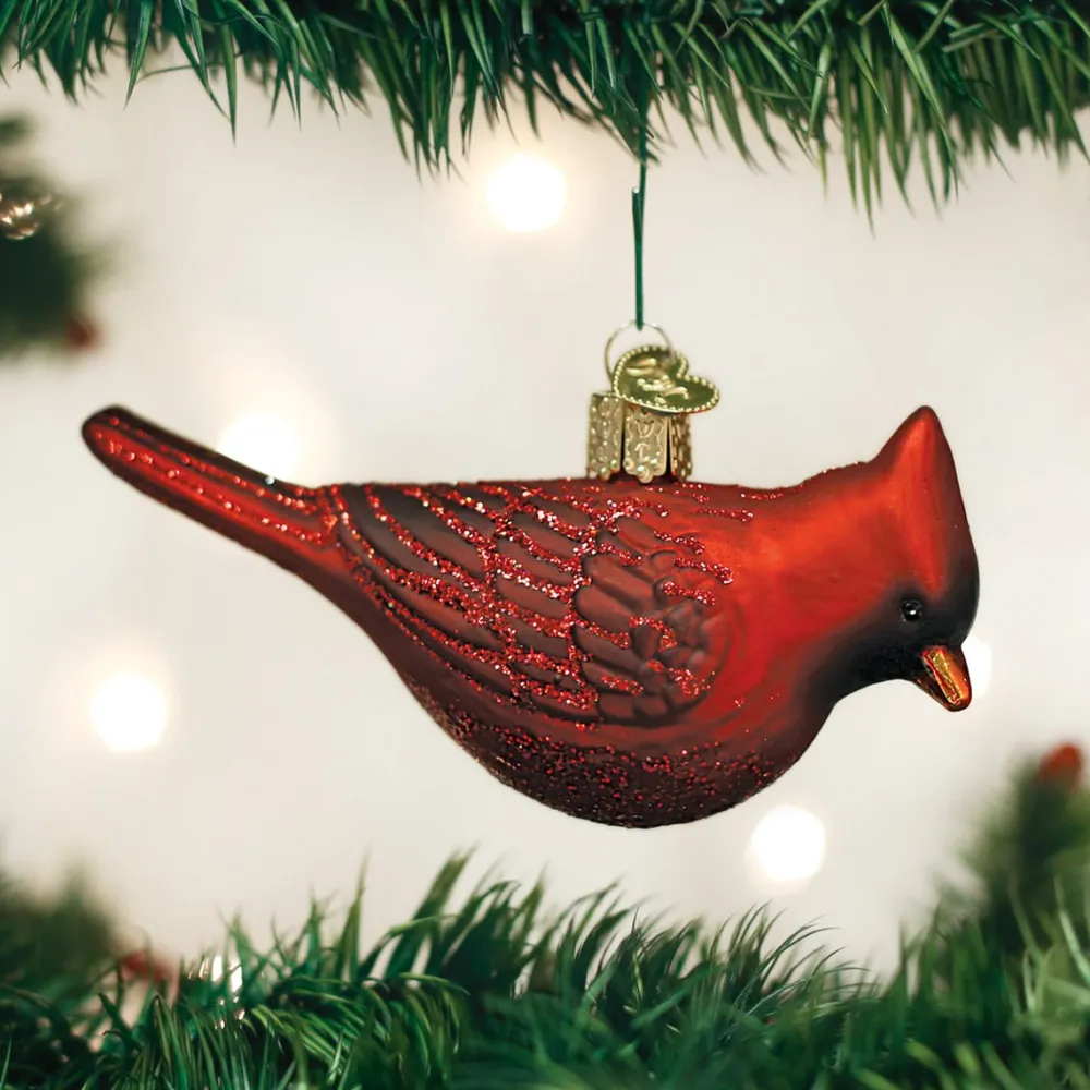 Clearance Old World Christmas Northern Cardinal Ornament