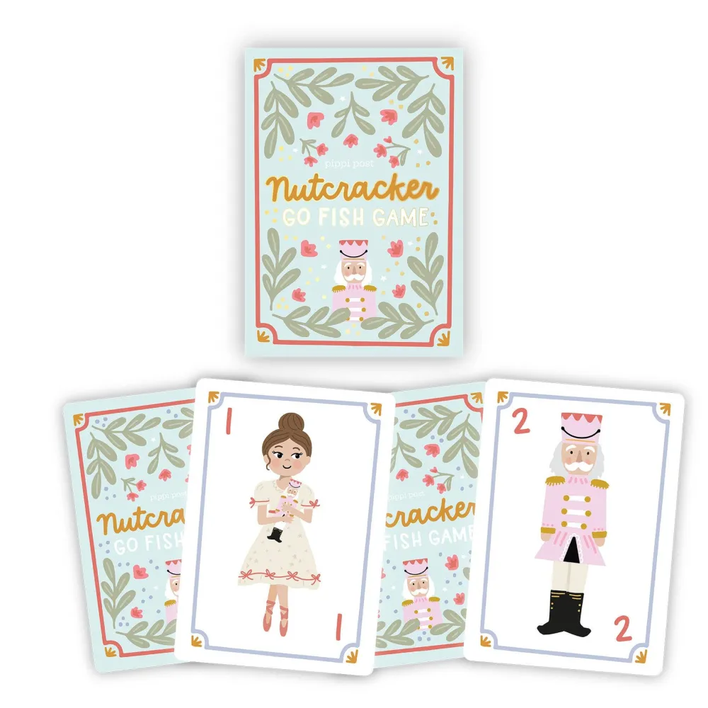 Discount Pippi Post Nutcracker Christmas Go Fish Card Game