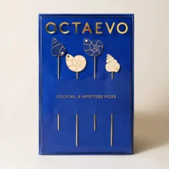 Best 54Celsius Octaevo Cocktail Picks - Pearl Shell (Set of 4)
