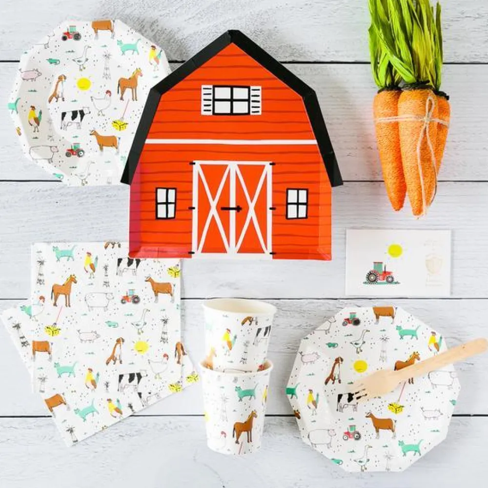 Hot Jollity & Co. + Daydream Society On the Farm Barn Party Plates