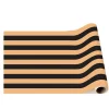 Best Bonjour Fete Orange & Black Signature Cabana Stripe Table Runner
