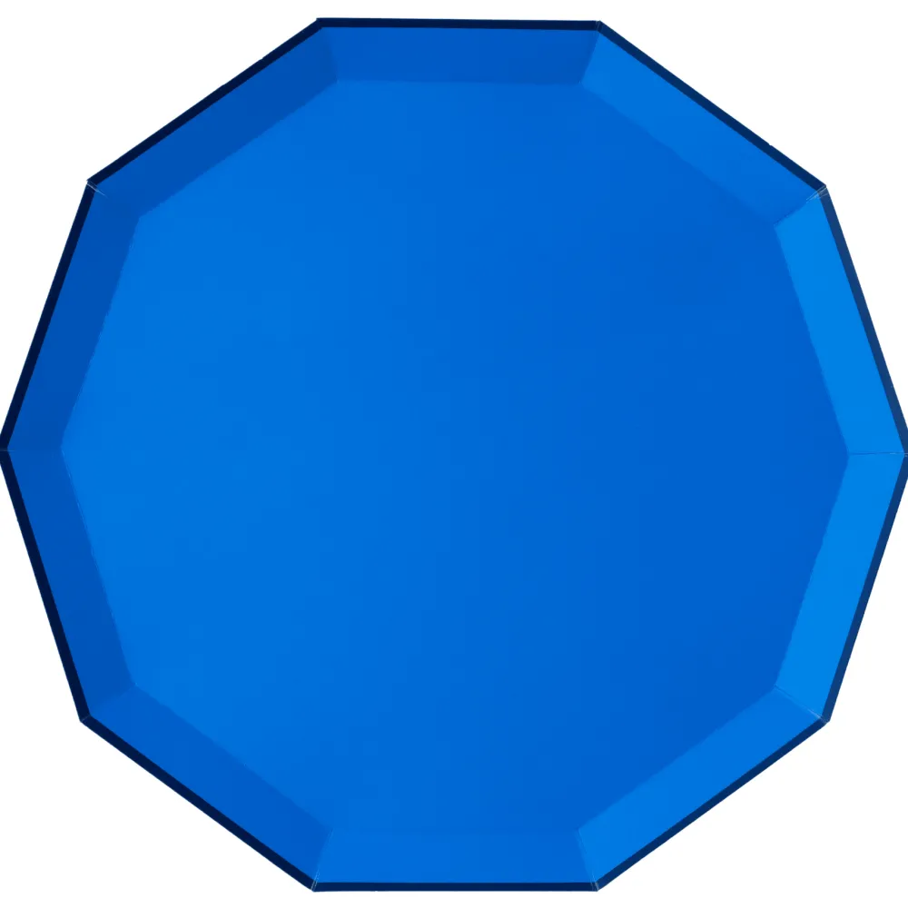 Online Bonjour Fete Palisades Blue Signature Large Plates