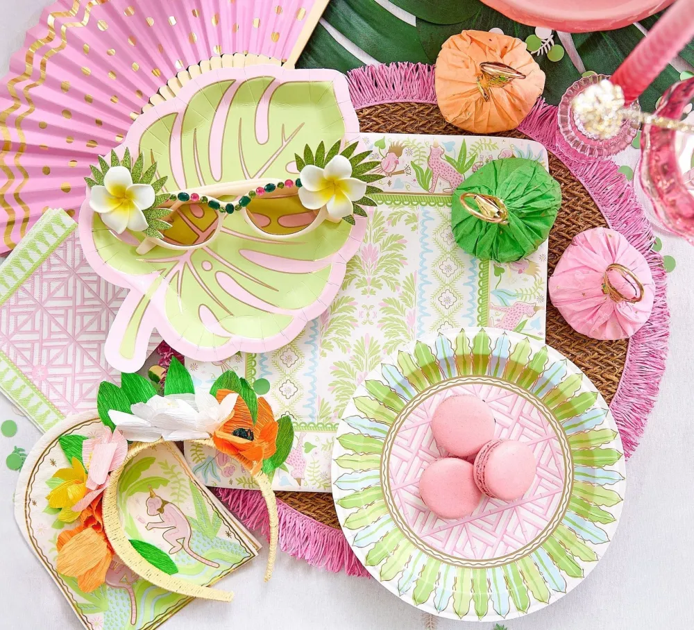 Packed Party Palm Leaf Confetti Mix