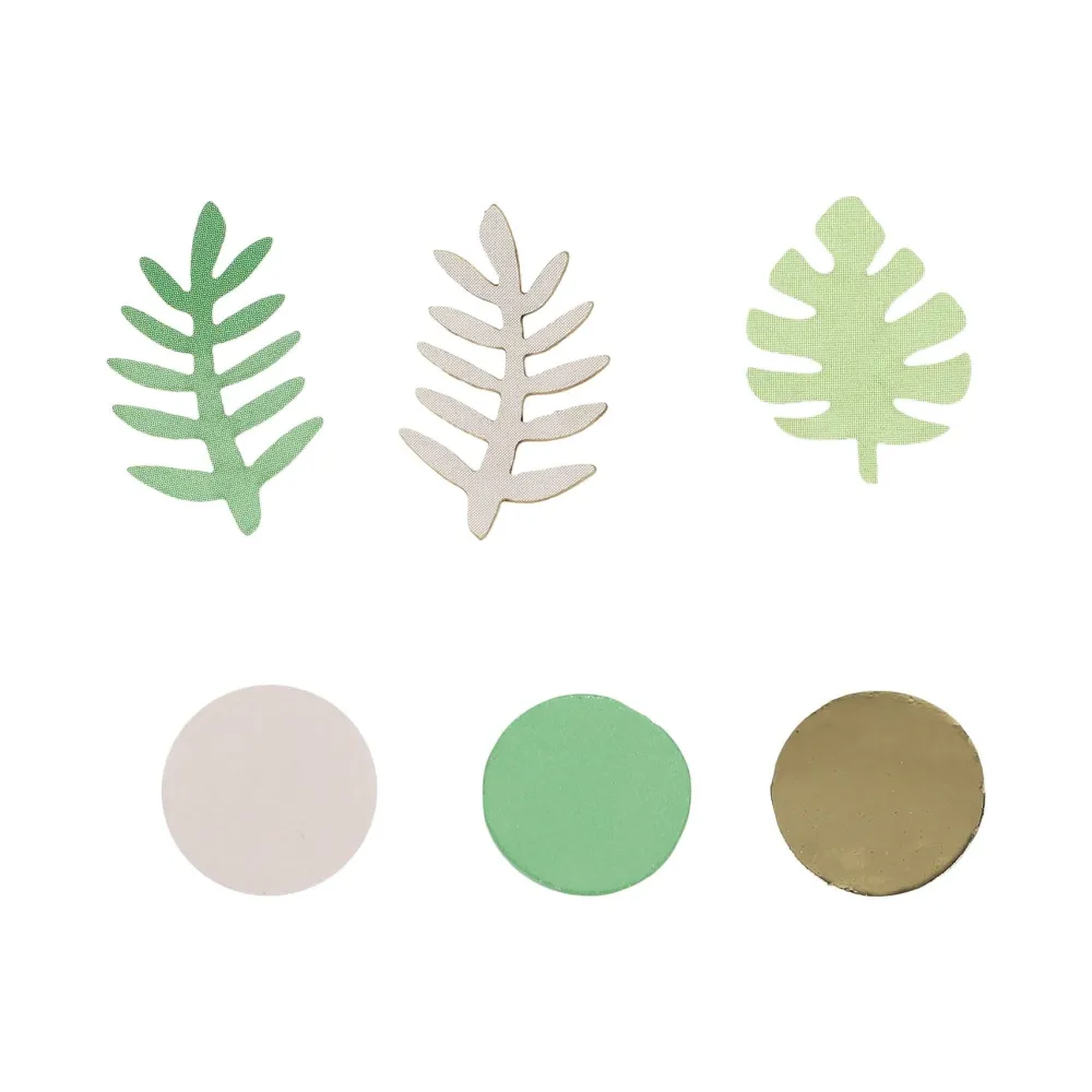 Packed Party Palm Leaf Confetti Mix