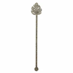 Best Packed Party Palm Leaf Glitter Acrylic Drink Stirrers (4 ct)