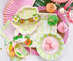 Best Packed Party Palm Leaf Glitter Acrylic Drink Stirrers (4 ct)