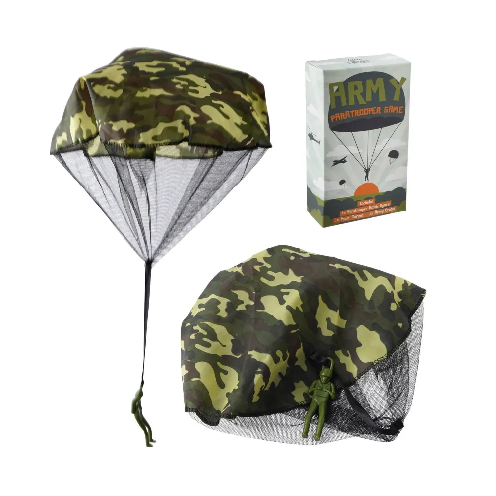 Outlet CGB Giftware Paratrooper Parachute Toy and Landing Target Game