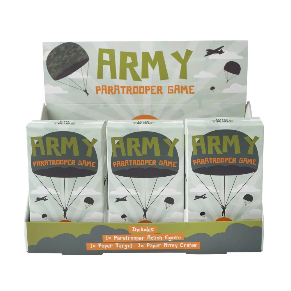 Outlet CGB Giftware Paratrooper Parachute Toy and Landing Target Game