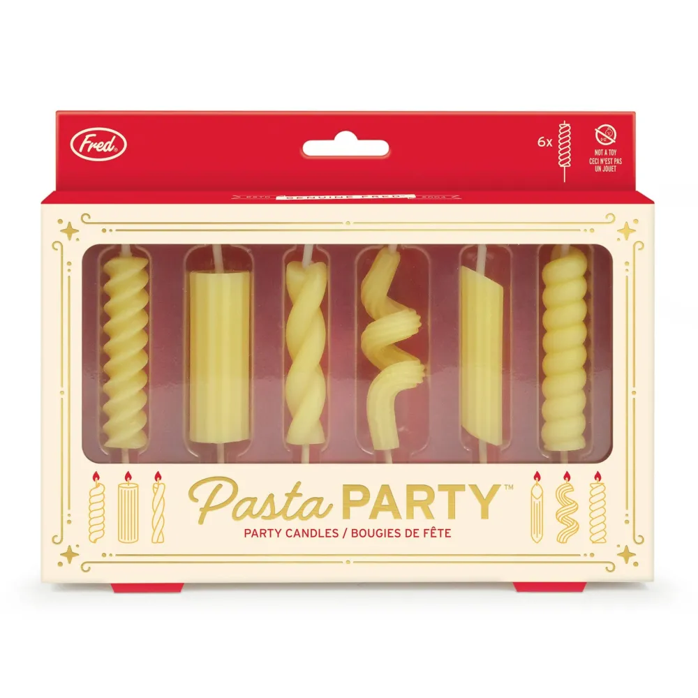 Outlet Fred & Friends Pasta Noodle Birthday Candles