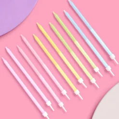 Clearance xo, Fetti Pastel Glitter Candles