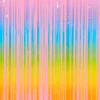 Discount xo, Fetti Pastel Rainbow Fringe Curtain Backdrop