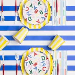 Best Bonjour Fete Pencil Stripe Guest Towels