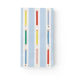 Best Bonjour Fete Pencil Stripe Guest Towels