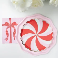 Discount Bonjour Fete Petal Pink Compostable Dinner Plates