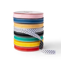 Sale Bonjour Fete Petal Pink Double Sided Grosgrain Ribbon