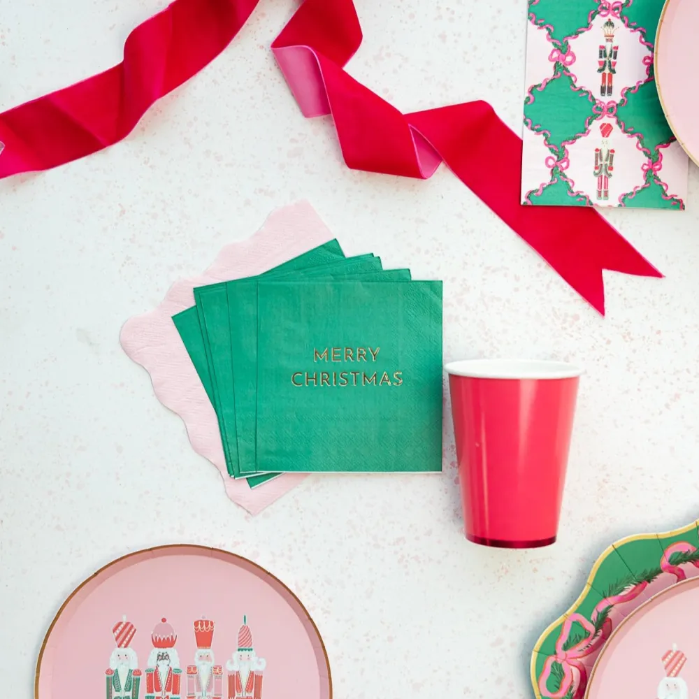 Hot Bonjour Fete Petal Pink Eco Large Napkins