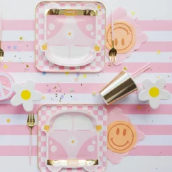 Hot Bonjour Fete Petal Pink Eco Large Napkins