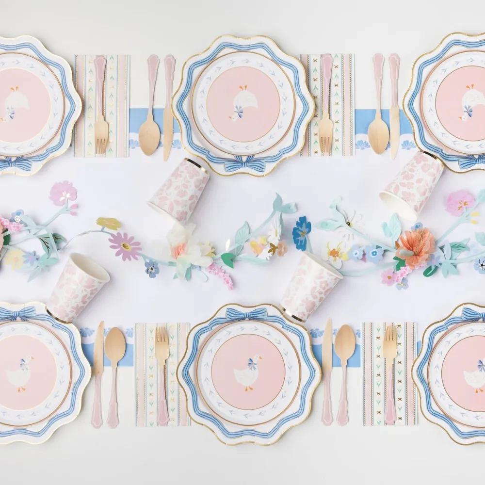 Online Bonjour Fete Petal Pink Elegant Floral Cups