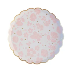 Discount Bonjour Fete Petal Pink Elegant Floral Dessert Plates