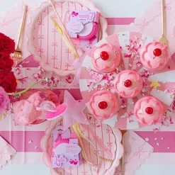 New Bonjour Fete Petal Pink Signature Bow Small Plates