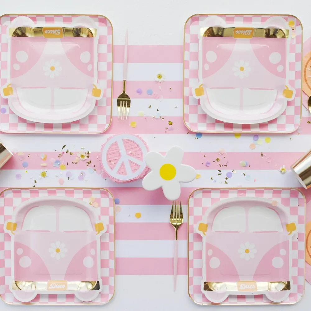Online Bonjour Fete Petal Pink Signature Cabana Stripe Table Runner