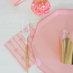 Hot Bonjour Fete Petal Pink Signature Large Plates