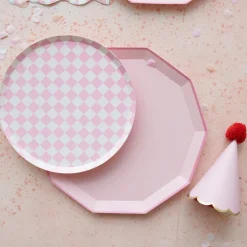 Hot Bonjour Fete Petal Pink Signature Large Plates