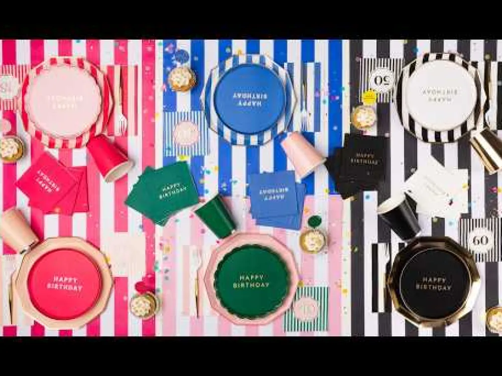 Bonjour Fete Petal Pink Signature Small Plates