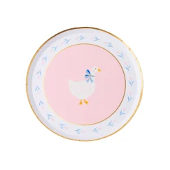 Sale Bonjour Fete Petal Pink Sweet Goose Small Plates