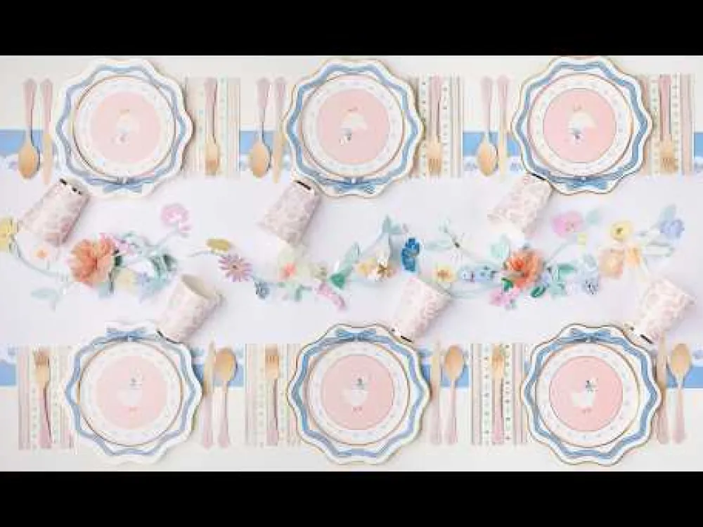 Sale Bonjour Fete Petal Pink Sweet Goose Small Plates