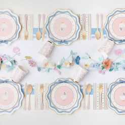 Sale Bonjour Fete Petal Pink Sweet Goose Small Plates